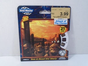 View Master 2013--Star Wars Attack of the Clones--Juego de 3 carretes (nuevo) - Imagen 1 de 4