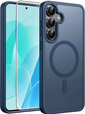 Funda magnética Mag-Safe de alta resistencia para teléfono Samsung Galaxy S25 Ultra S24 S23 Foto 1 de 4