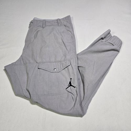 Jordan City Uomo Abbigliamento Sportivo Casual Cargo Pantaloni Jogger Grigio 704800 063 Uomo 42