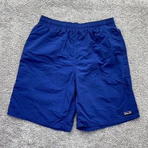 Patagonia Shorts Boys XXL Blue Baggies Lined 8" Youth Kids 2XL 67051 - Picture 1 of 11