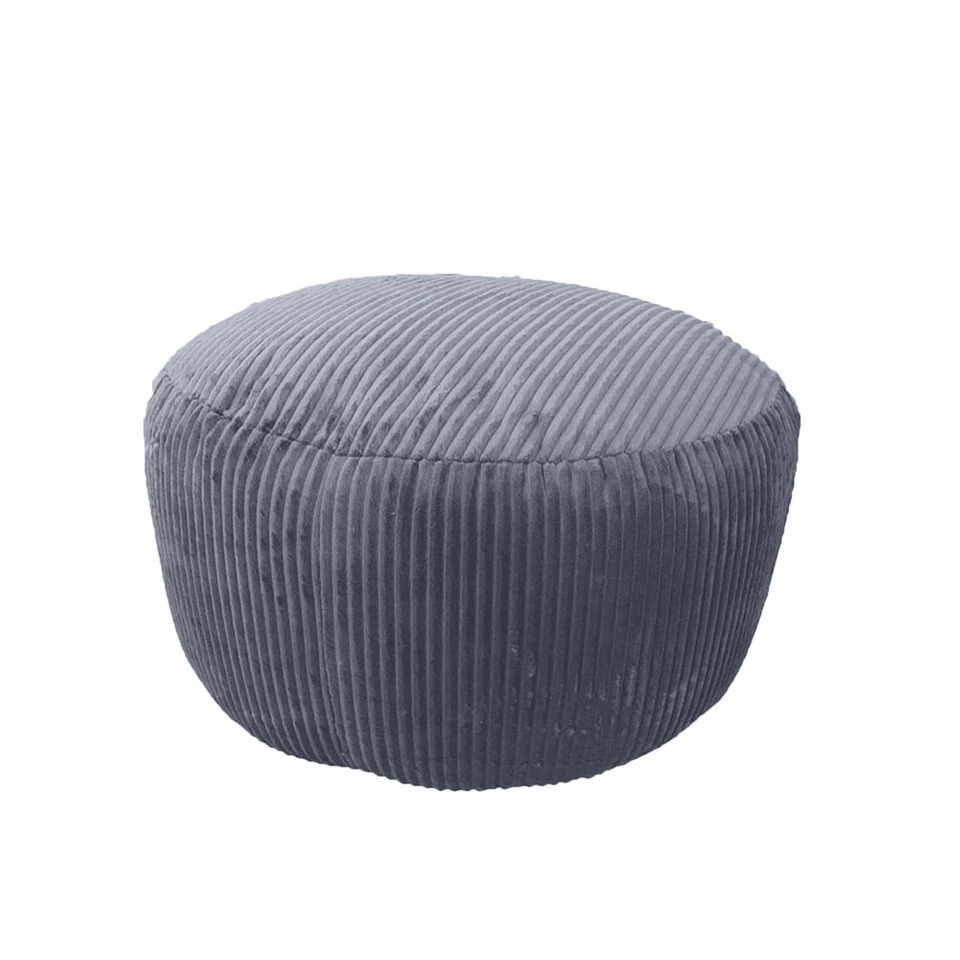 Pouf Hocker Sitzpouf Bodensitzkissen Fußschemel Sofahocker Sitzgelegenheit Cord - Bild 1 von 1