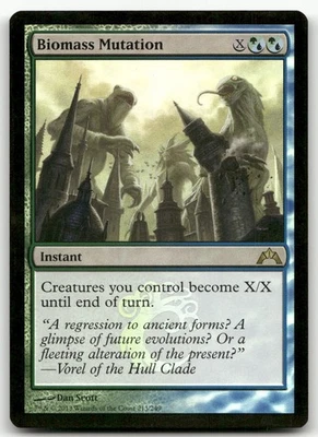 Biomass Mutation #213 (Foil) (LP) Gatecrash GTC Magic MTG - Image 1 of 2
