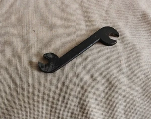 Vintage Mini Double Open-End Spanner 9.5cm Long Collectible Small Wrench Tool - Picture 1 of 7