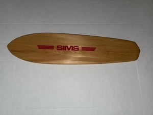 Sims Vintage Original NOS Oak Skateboard Deck RARE Flat - Picture 1 of 9