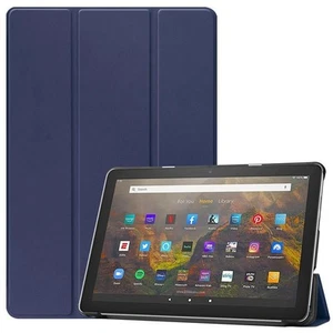 Leather Case Fr Amazon Fire HD 10 13th 11th 9th 7th Generation Stand Smart Cover - Picture 1 of 33
