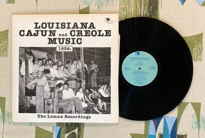 Louisiana Cajun and Creole Music 1934 The Lomax Recordings 2 LP EX/M- Foto 1 de 3