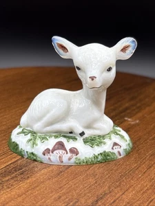 Vintage Boyd Kunstglas Bingo der Hirsch in weißem Glas - Bild 1 von 10