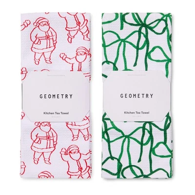 Christmas Kitchen Towels - Quick Dry Microfiber Cloth Dish Towels for Kitchen... - Image 1 of 4