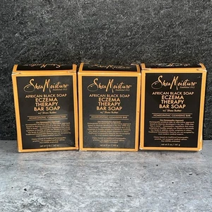 3 Riegel Shea Feuchtigkeit Afrikanische Schwarze Seife Ekzem Therapie Stabseife Sheabutter 5oz - Bild 1 von 1