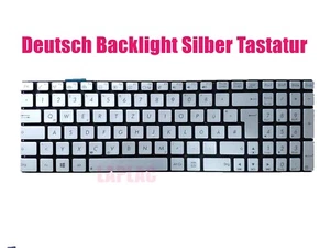 Teclado Deutsch Backlight para Asus N550JK N550JV N750JK N750JV N76VZ - Imagen 1 de 2