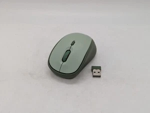 Trust Yvi+ silent wireless mouse for left and right hand + USB receiver green - Picture 1 of 15
