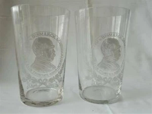 Vtg Glasses IN TRINITATE ROBUR 4/1/1895 OTTO V SCHONHAUSEN - Picture 1 of 5