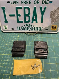 NOS 67-72 Chevy GMC Truck Blazer Suburban Shoulder Seat Belt Buckle Retainers - Picture 1 of 4