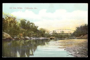 Alt Line Bridge Chillicothe MO Missouri Postcard - Picture 1 of 1