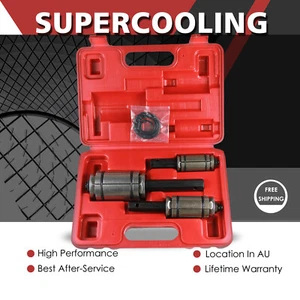 3 Pieces Tail Pipe Muffler Exhaust Pipe Set Expander Dent Remover Auto Tool Kits - Picture 1 of 11