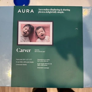 Aura Carver 10.1" WiFi Digital Picture Frame | New Sealed - Picture 1 of 1