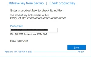 Microsoft Windows 10 Pro Professional 64Bit Key Lizenz OEM - Bild 1 von 1