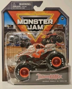 Monster Jam ThunderROARus Thunderoarus Monster Truck 1:64 Scale - Picture 1 of 5