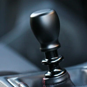 SSCO MATTE BLACK SC SERIES 205 GRAMS WEIGHTED SHIFT KNOB SHIFTER COLLAR - Picture 1 of 4