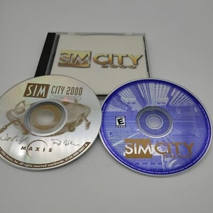 Sim City 3000 and Sim City 2000 PC CD's Games - Picture 1 of 4