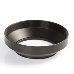 58mm Screw Metal Wide Angle Lens Hood for Canon Leica Pentax Nikon SLR - Foto 1 di 5