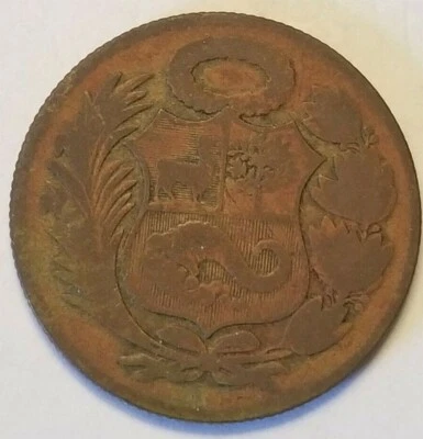 Moneda de 1/2 sol de oro Perú 1943 Foto 1 de 2