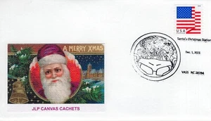 SANTA'S CHRISTMAS STATION,  VASS, NC,   2021  FDC17246 - Picture 1 of 1