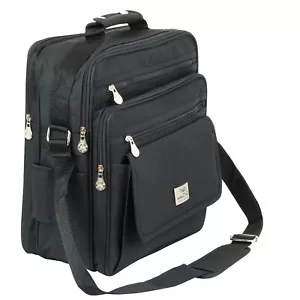 Bolso de hombro de hombre negro bolso de hombro Messenger - Imagen 1 de 3