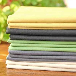 Colored Cotton Linen Fabric Patchwork Seam Material DIY Sewing Sofa Cover Lining - Picture 1 of 22