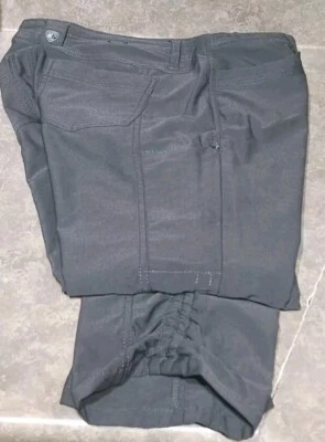 KUHL-Pantalones de Senderismo/Sendero Gris Carbón Poli Nylon, Mujer Flt.Fnt-(6.R) Foto 1 de 4