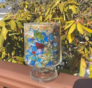 Vintage LE Smith Romance Light Lamp Candle Holder 1960s Kaleidoscope ￼Colors - Picture 1 of 9