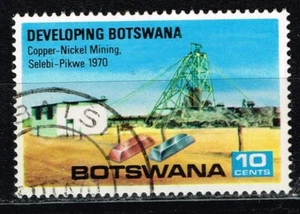 Botswana Copper Nickel Mining stamp 1970 A-1 - Picture 1 of 1