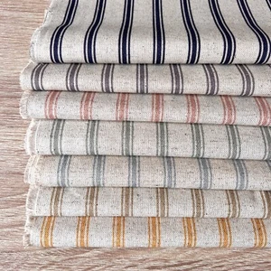 Inlett Streifen LEINEN Mischgewebe. 140cm breit, Preis pro 1/2m - Bild 1 von 21