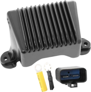 Drag Specialties Solid State Black 12V Regulator for Harley Davidson 2112-1032 - Picture 1 of 1