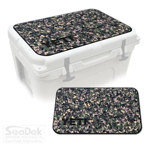 SeaDek Pad Top fits YETI Tundra Cooler - Marine EVA Mat - AR/B -YETI Scales - Picture 1 of 6