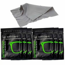 SET 6 PANNI ANTI APPANNAMENTO OCCHIALI PANNO MULTIUSO Salviette VISTA ANTI NOFOG