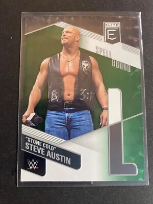 Steve Austin  - 2023 WWE Donruss Elite "Spell Bound L" Wrestling Card #22 - Image 1 of 2