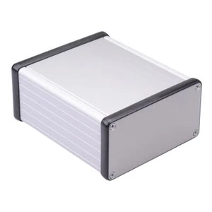 1455N1201 Hammond Natural Aluminium Instrument Enclosure 120 x 103 x 53mm - Picture 1 of 1