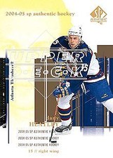 B3800- 2004-05 SP Authentic Hockey Cards #s 1-150 -You Pick- 10+ FREE US SHIP
