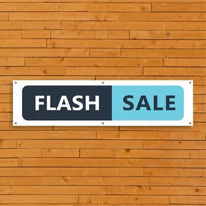 Flash Sale Banner PVC EBSL - 039 Indoor Store Werbung Outdoor Qualität Beschilderung - Bild 1 von 10