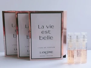 3 x Lancome La Vie Est Belle EDP Eau De Parfum Spray Sample Vial 1.2ml each - Picture 1 of 2