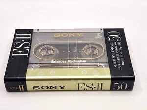 Sony ES-II 50 Japan leere Audiokassette Band (versiegelt) NEU - Bild 1 von 5
