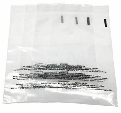 Pick Size & Quantity Resealable Suffocation Warning Poly Bags Amazon FBA - Image 1 of 4