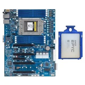 Gigabyte MZ01-CE1 Server ATX Motherboard + AMD EPYC 7551P CPU Processor - Photo 1/3