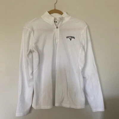 Camisa Under Armour 3/4 cremallera West Virginia polar camisa mediana Foto 1 de 3