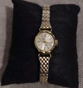 LIMIT OF SWITZERLAND Watch Ladies INCABLOC 17 Jewels Wind Up & Working Gold Tone - Picture 1 of 2