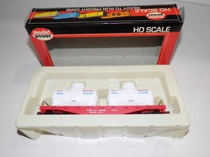 Coche de agua modelo HO 40' plano con tanques extraíbles y acopladores de nudillos #98163 - Imagen 1 de 2