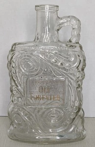 Vtg 1952 Old Forester KY Bourbon Whiskey Holiday Guest Decanter Bottle No Stoppe - Picture 1 of 7
