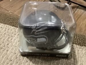 Russell Wilson Autographed Mini Helmet LF Certified ,Picture included,SeaHawks