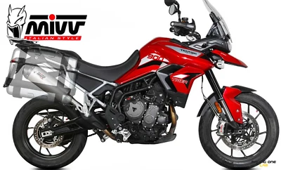 TERMINALE DI SCARICO MIVV TITANIO OMOLOGATO EURO5 PER TRIUMPH TIGER 900 21-23 - Immagine 1 di 3